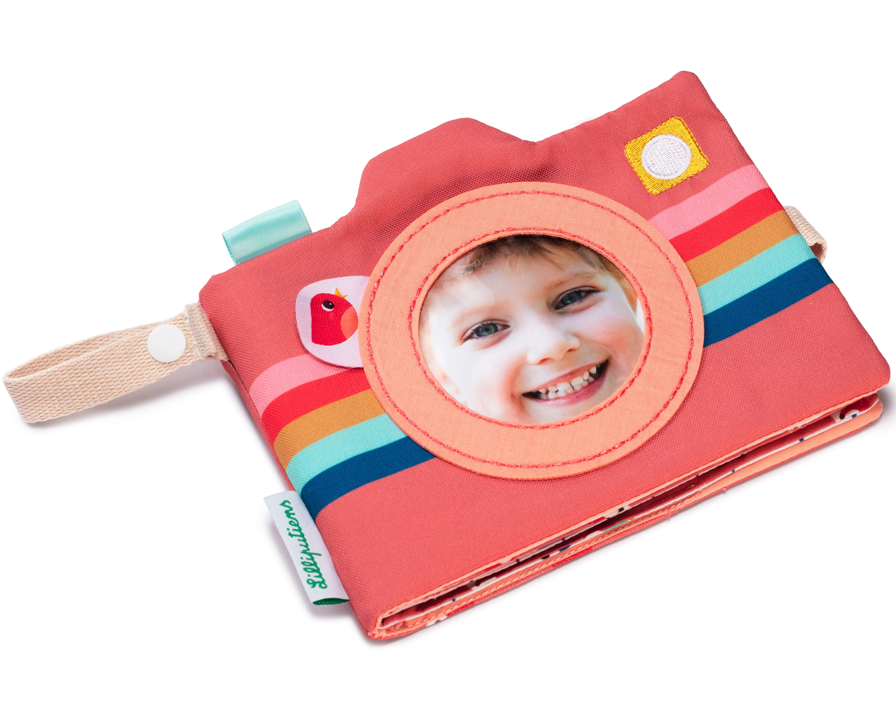 Stoff-Fotoalbum ALICE in bunt