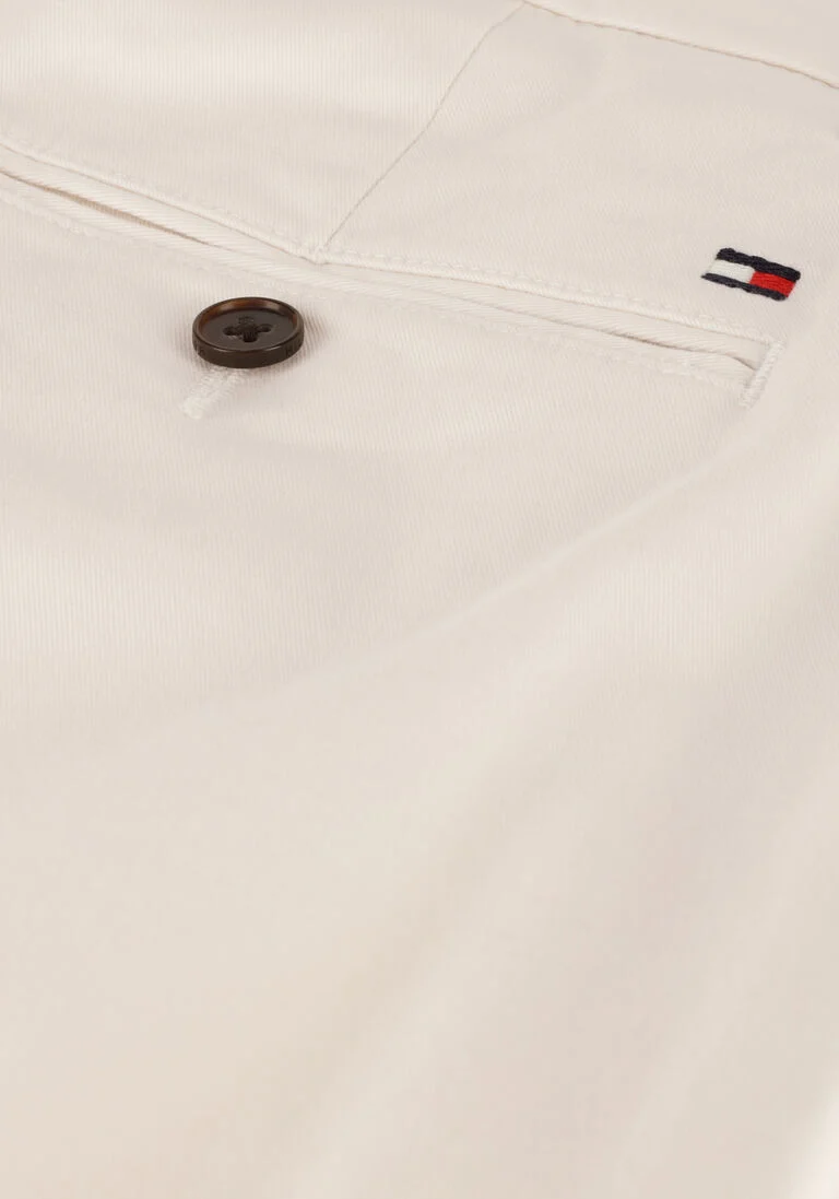 TOMMY HILFIGER witte tommy hilfiger chino bleecker chino 1985 pima cotton