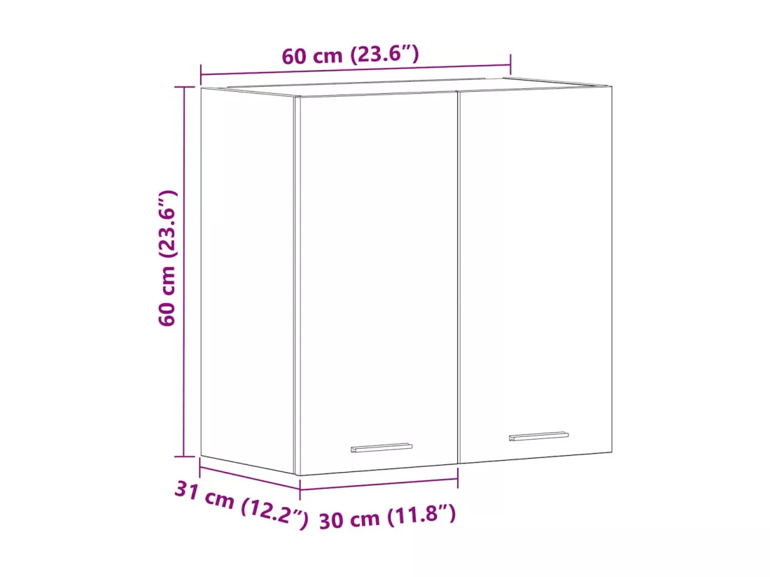 Armoire suspendue 