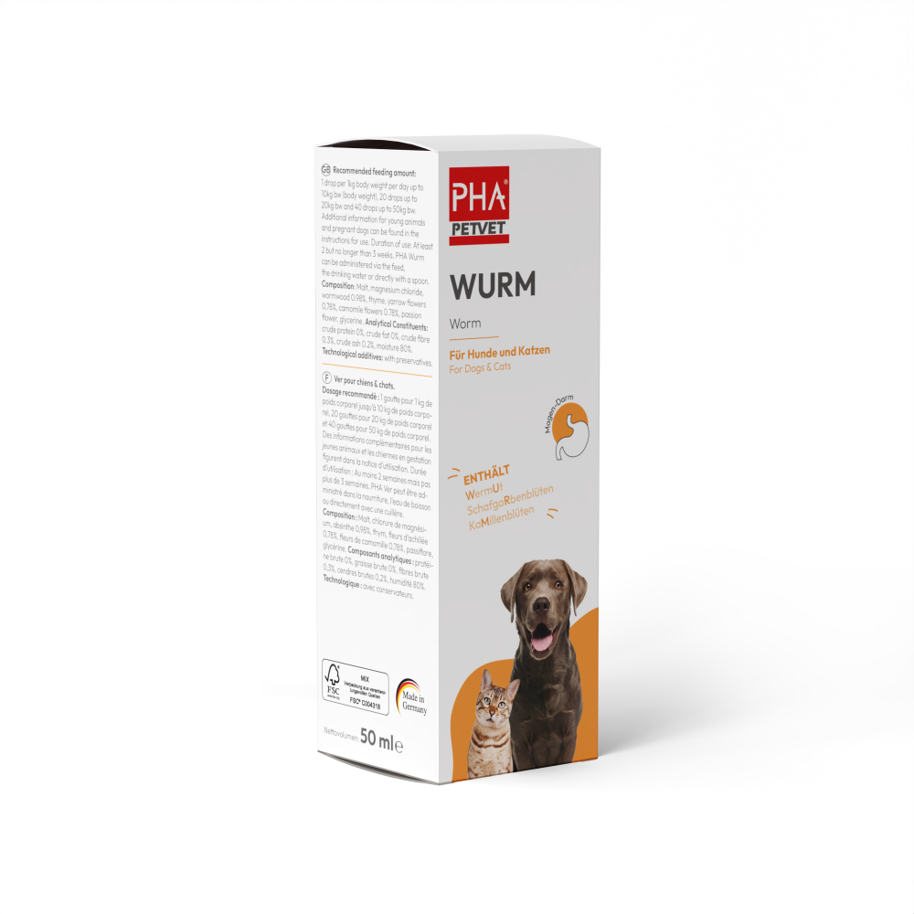 PHA Wurm Tropfen Fl 50 ml