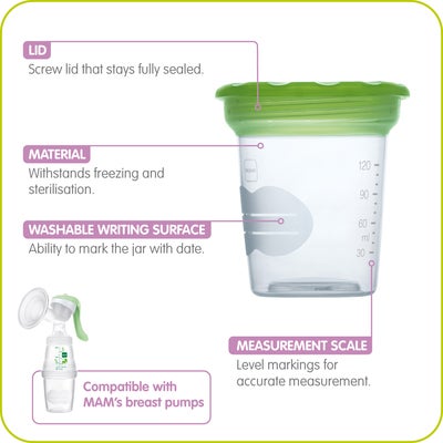 MAM Oppbevaringsboks 5-pack