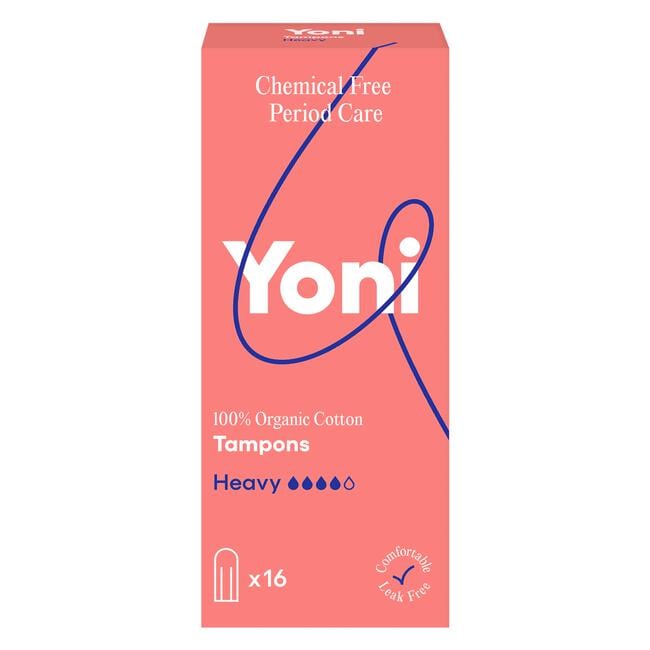 Yoni 100% Biologische Tampons Heavy