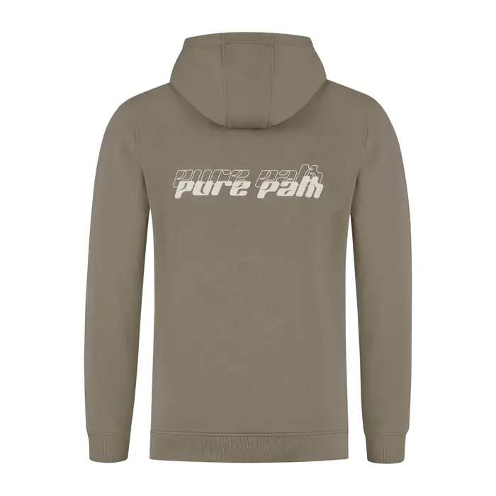 Pure Path Dimensional Script Hoodie Heren