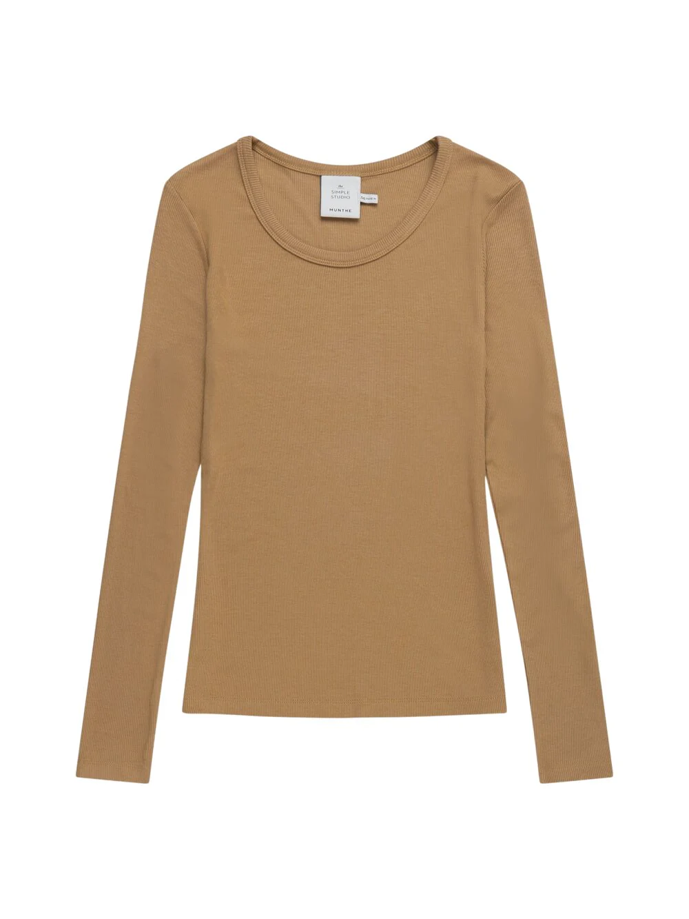 MUNTHE  Cutest langærmet t-shirt - Camel