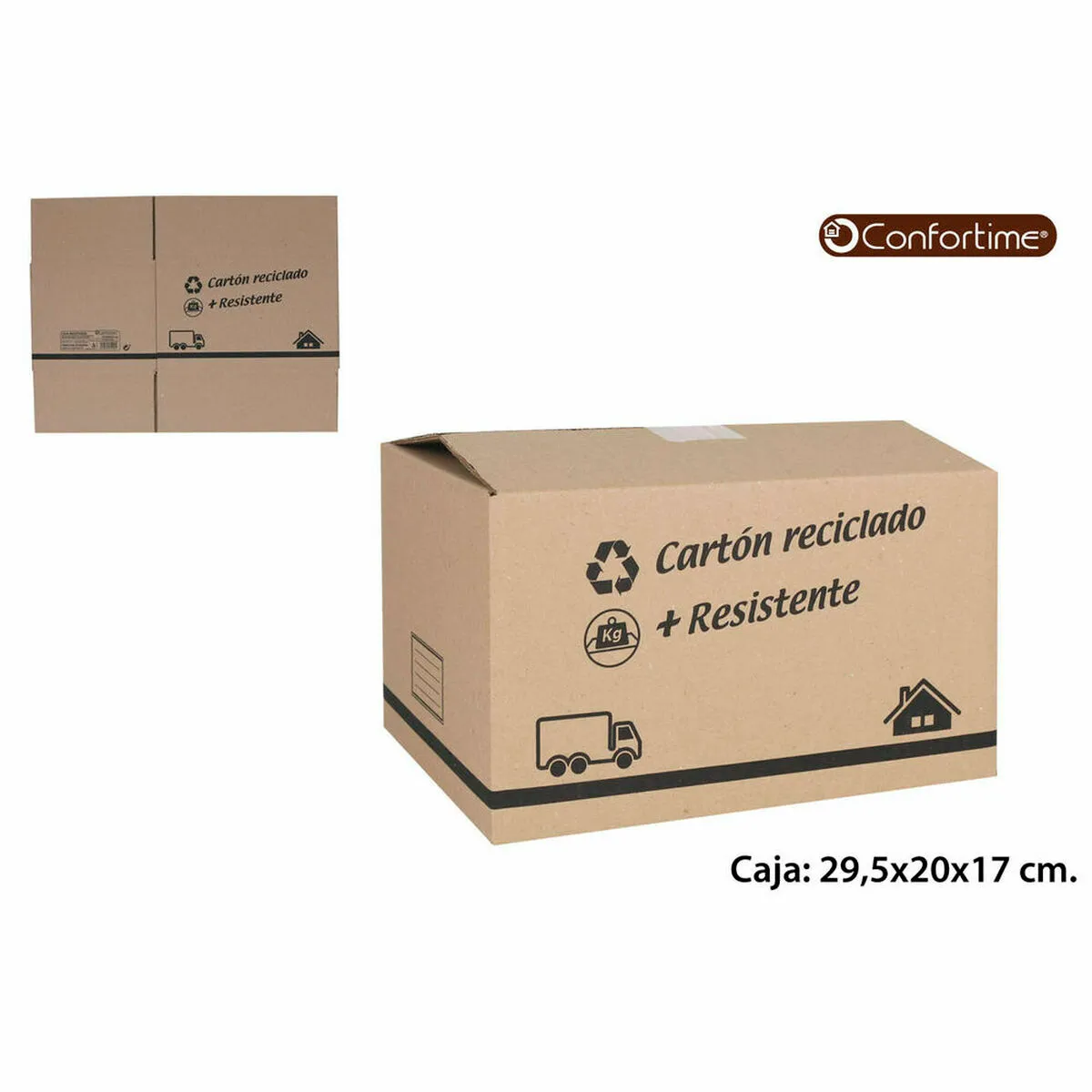 Confortime Boîte Multiusage Carton