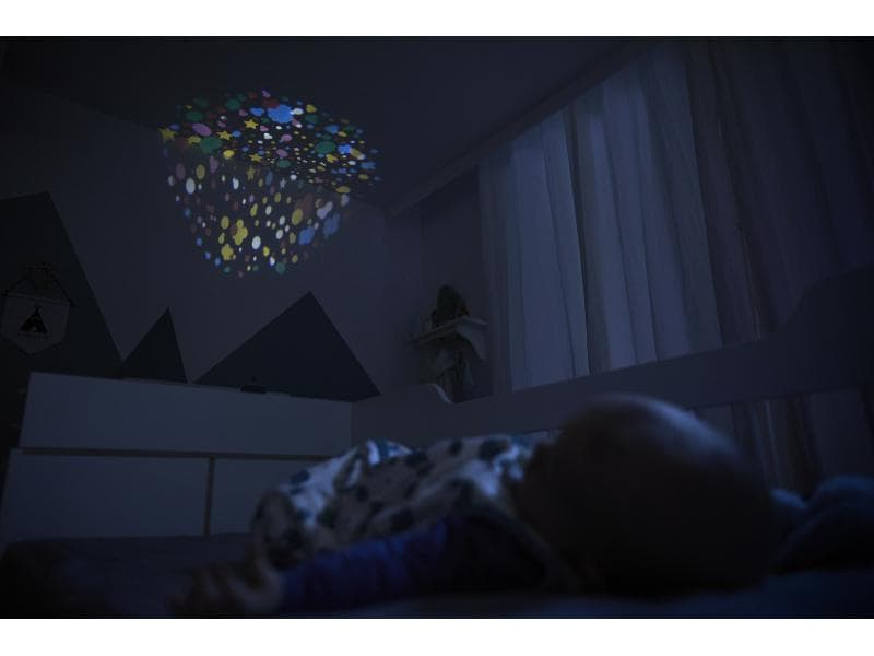 PHILIPS AVENT Babyphone Smart-Eco mit Sternenhimmel-Projekt Zuverlässige und sichere Verbindung zu Ihrem Baby