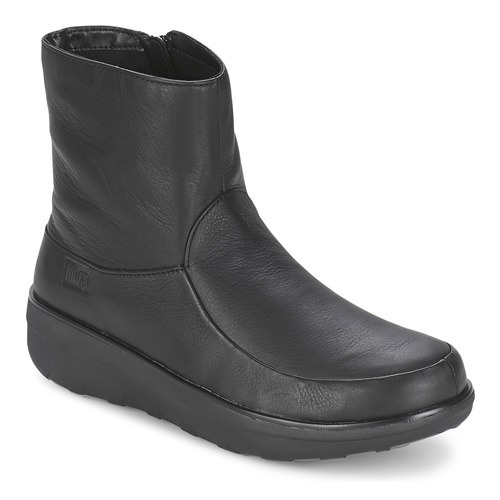 FitFlop - LOAFF SHORTY ZIP BOOT Negro