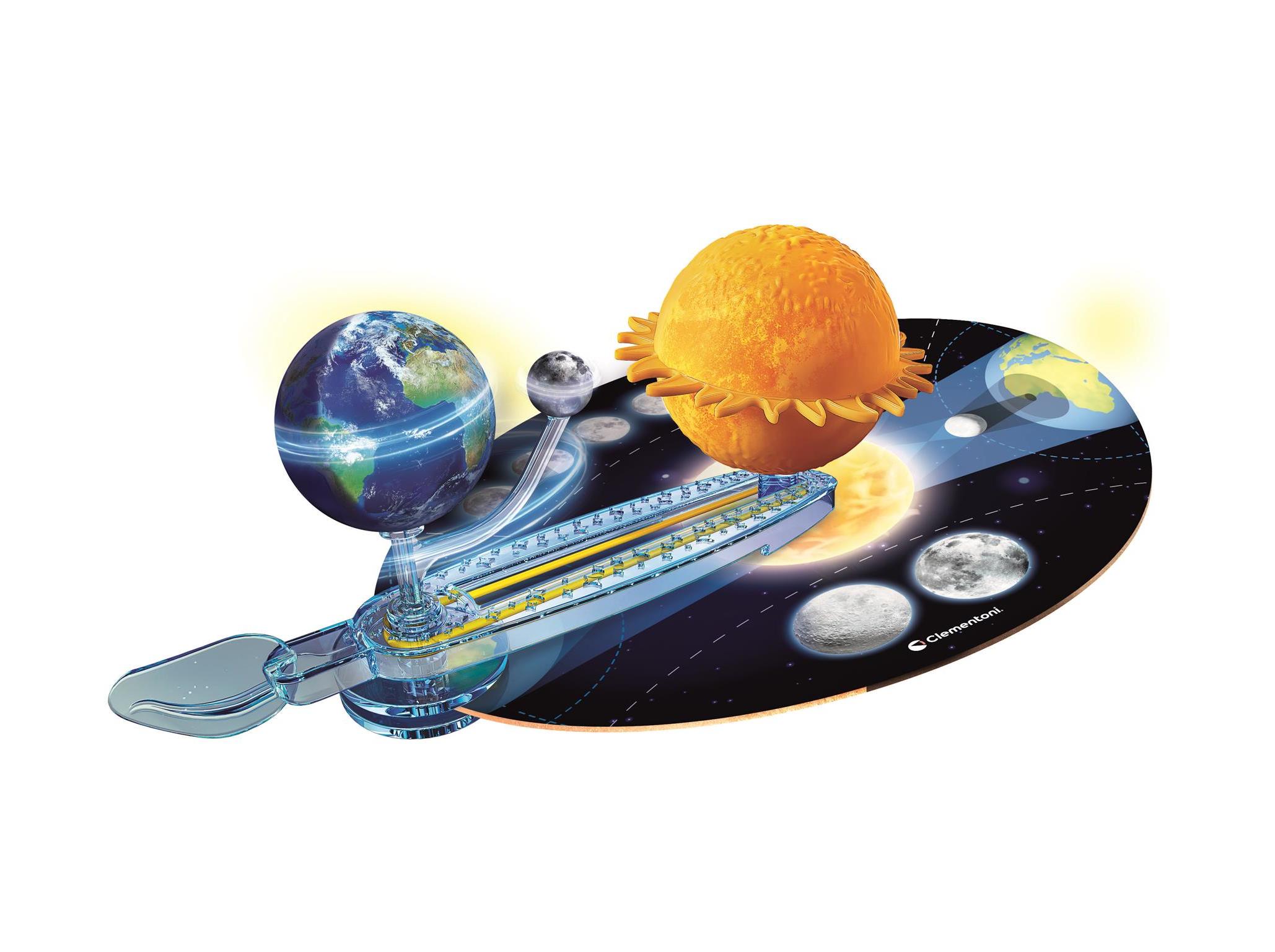 O SISTEMA SOLAR CLEMENTONI TERRA LUA E SOL