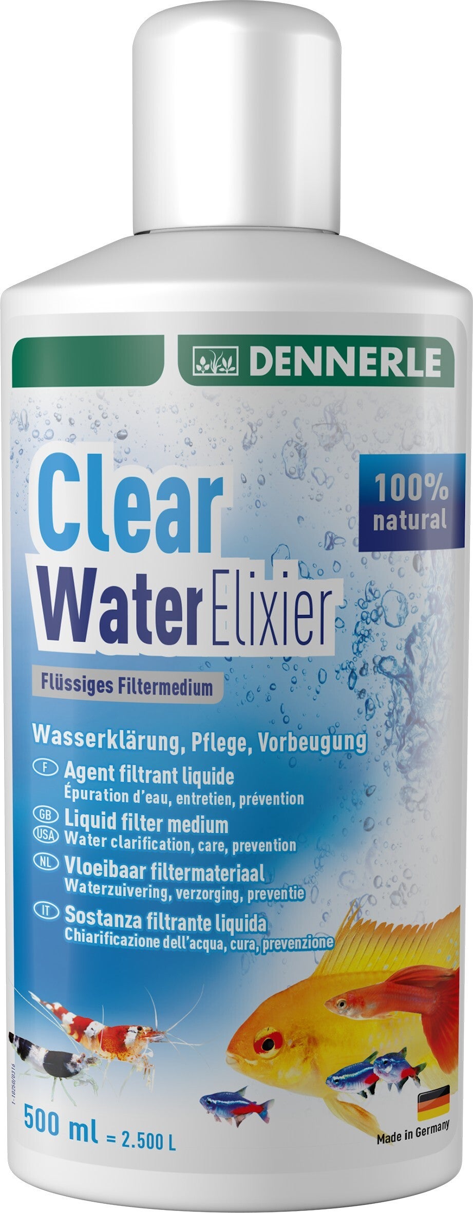 Dennerle waterverzorging Clear Water Elixier 500 ml