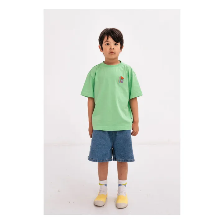 Repose AMS T-Shirt Coton Bio | Vert