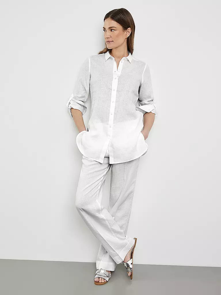 GERRY WEBER Bluse  weiss