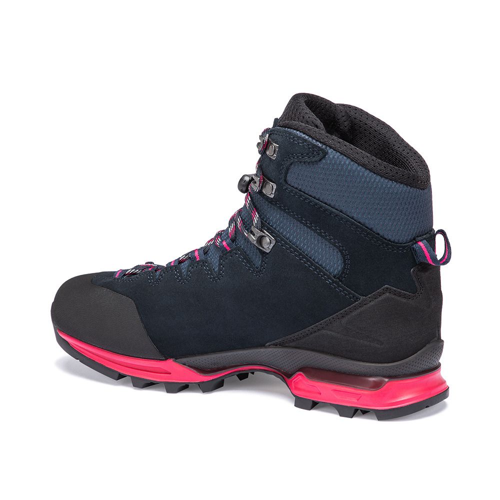 Hanwag MAKRA TREK GTX - Chaussures randonné Femme navy/pink