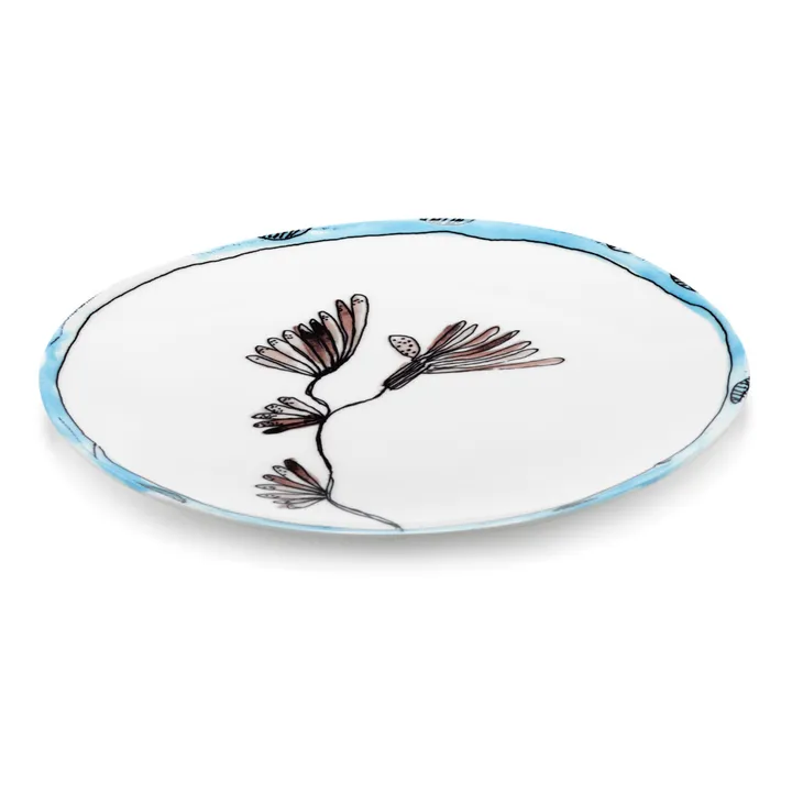 Serax Assiettes Camelia, Serax for Marni - Set de 2 | Aubergine