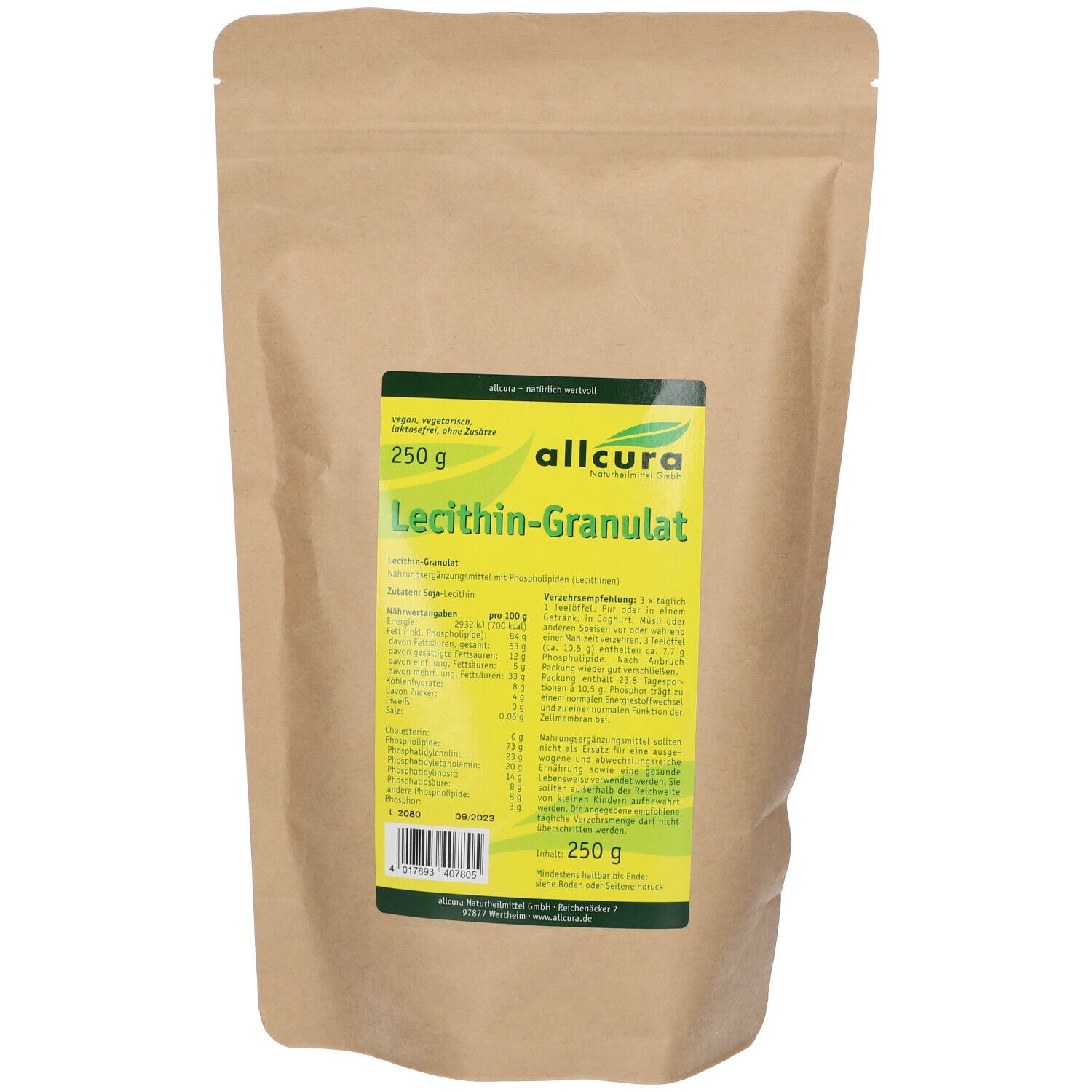 allcura Lecithin-Granulat