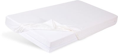 BabyMatex Bamboo Dra-på-laken 60x120, Hvit