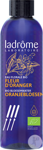 Ladrôme Fleur D'Oranger Eau Florale Bio Consommation Alimentaire Flacon 200ml