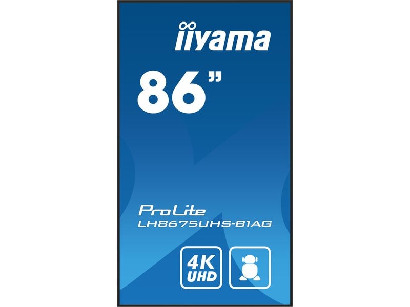 iiyama Public Display ProLite LH8675UHS-B1AG 85.6 