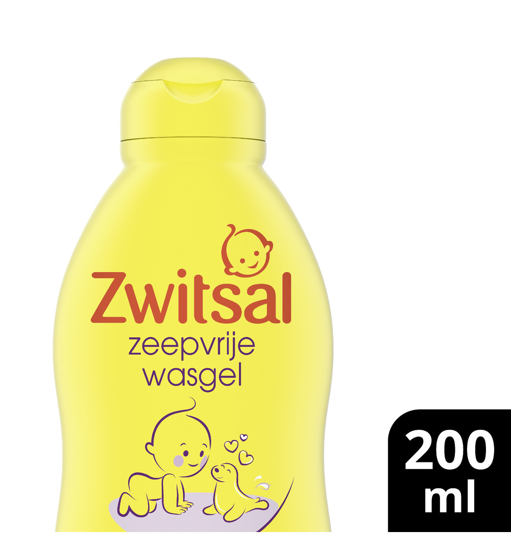 Zwitsal wasgel zeepvrij (200 ml)