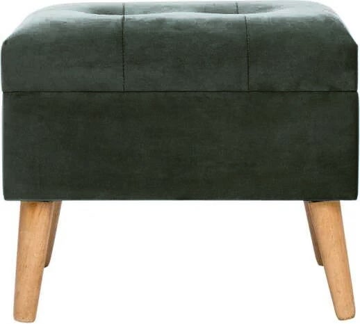 Intratuin kruk met opbergruimte groen 48 x 32 x 42 cm