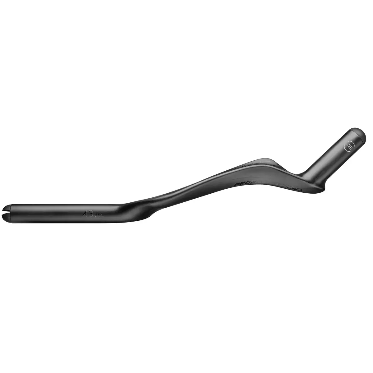 Profile Design 43 ASC Aerobar Extenties 400mm Carbon Zwart