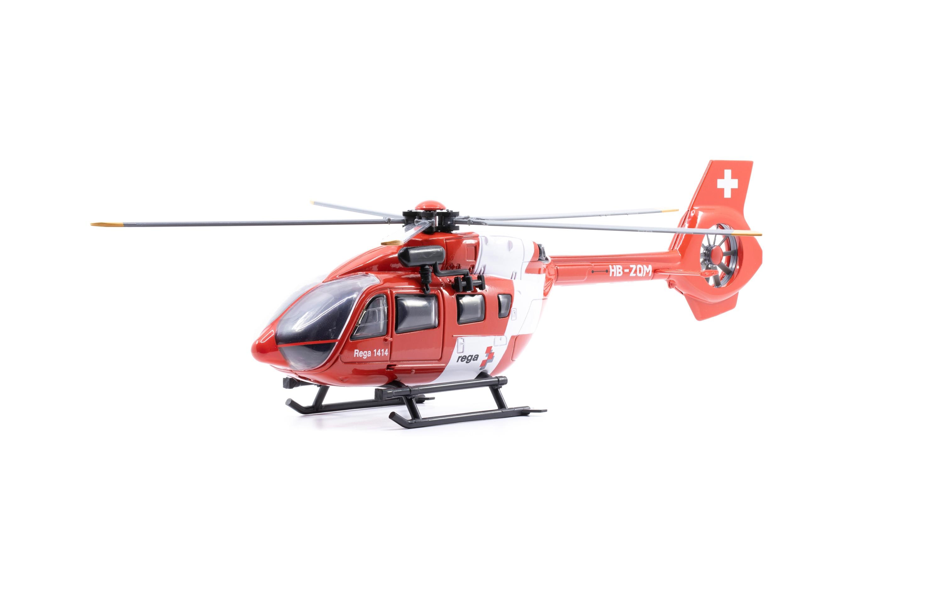 Toy Airbus Helicopters H145 Rega 1:48Metallmodell im Massstab 1 : 48