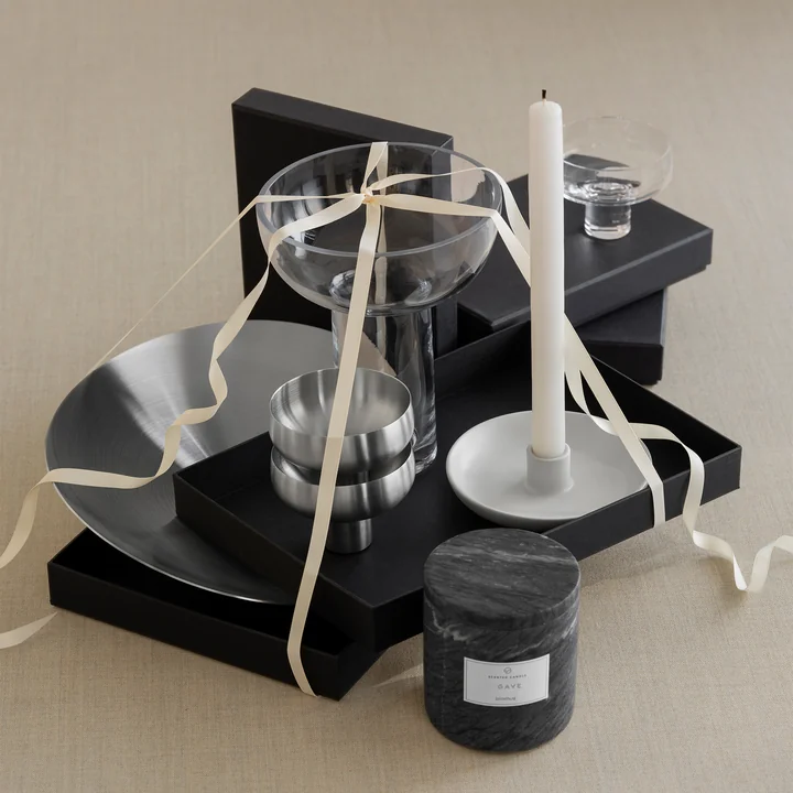 Blomus - Miyabi Vase, burned metal