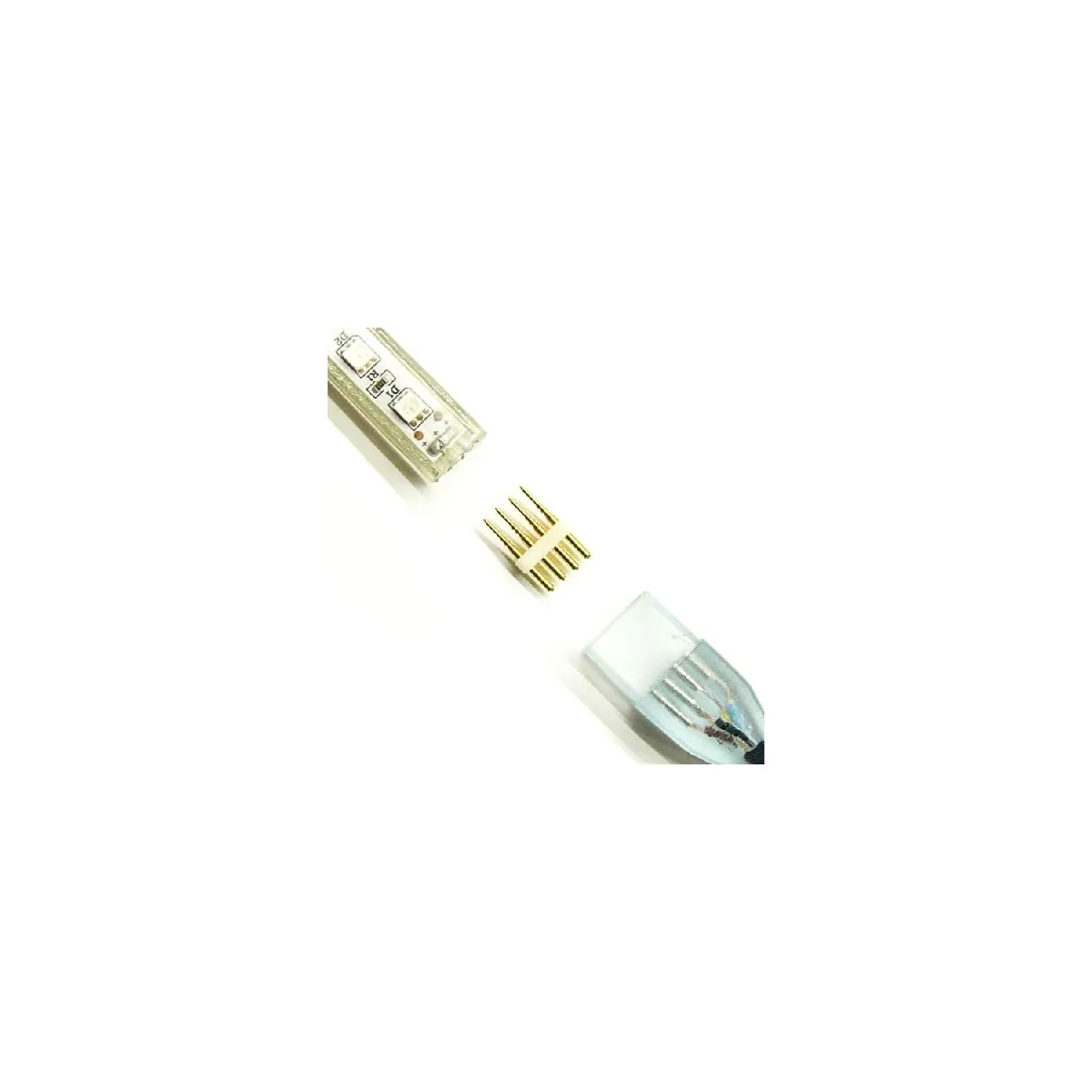 Ledkia Connecteur 4 PIN Ruban LED RGB