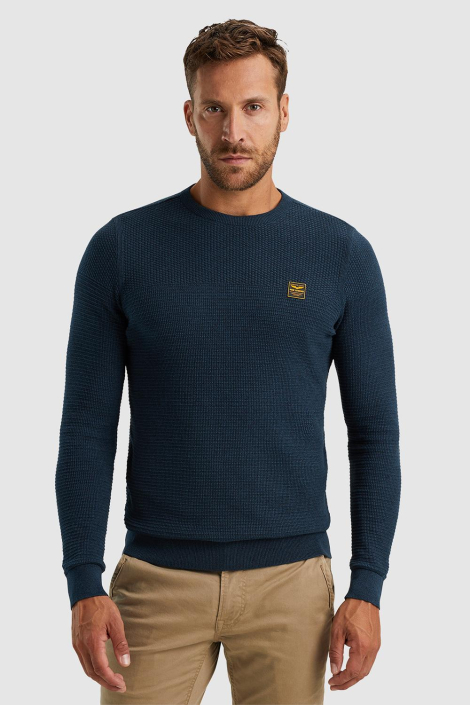 PME legend blauwe heren trui