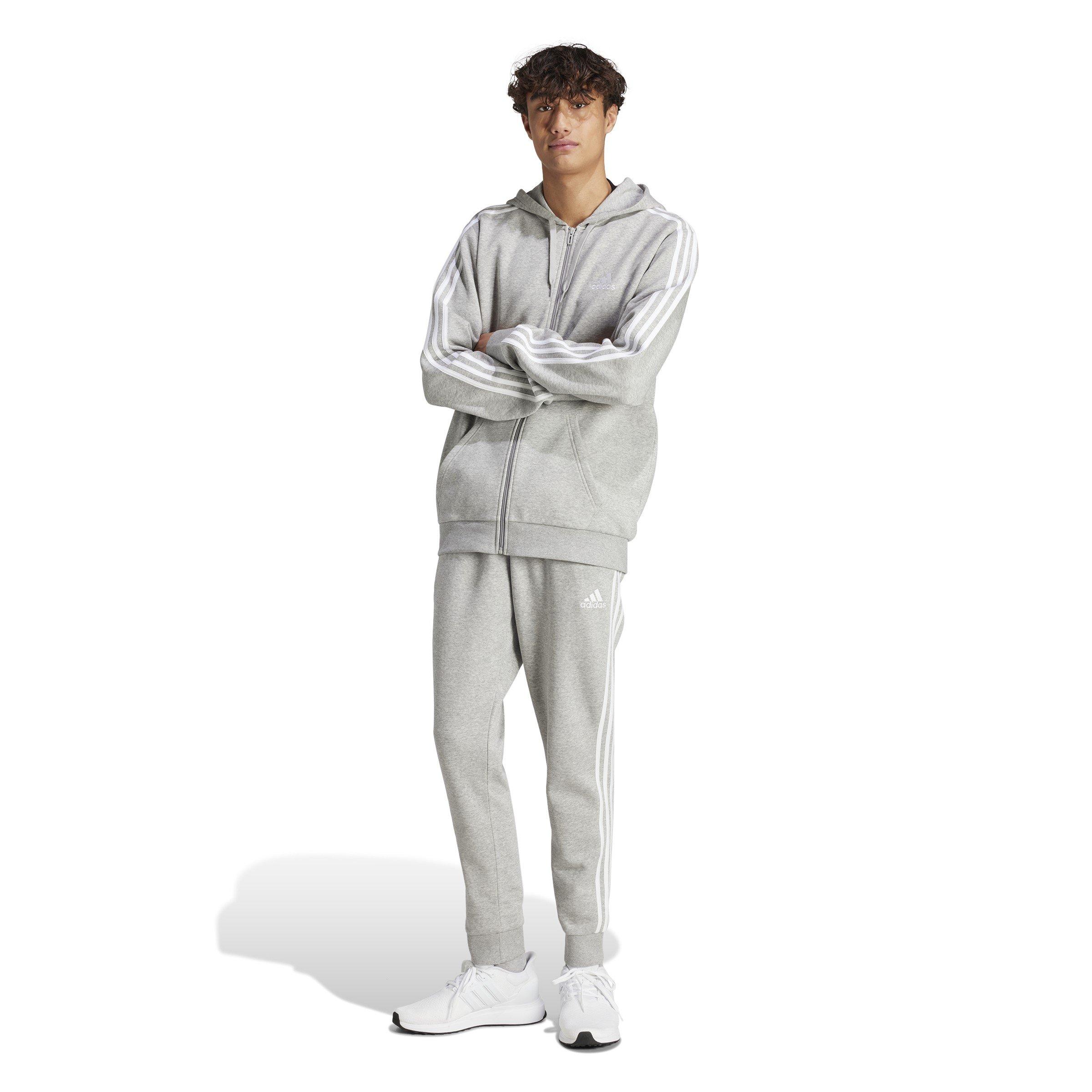 adidas 3S Fleece Tracksuit Mens