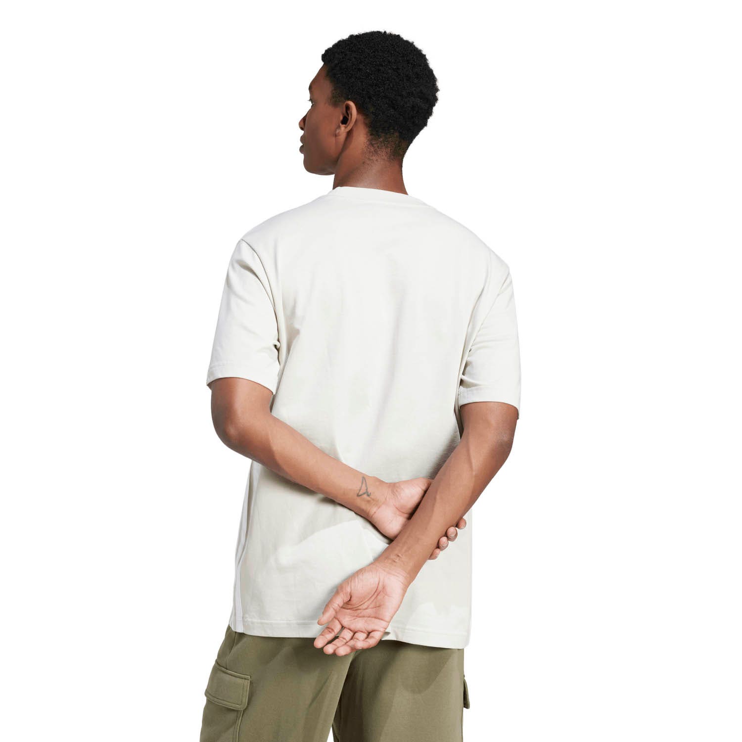 adidas  Essentials 3-Stripes Single Jersey T-shirt