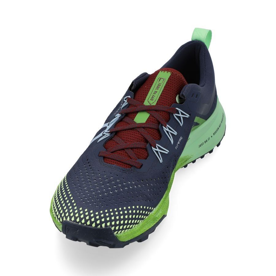 Nike Chaussures de Running React Pegasus Trail 4 - Bleu Marine/Vert