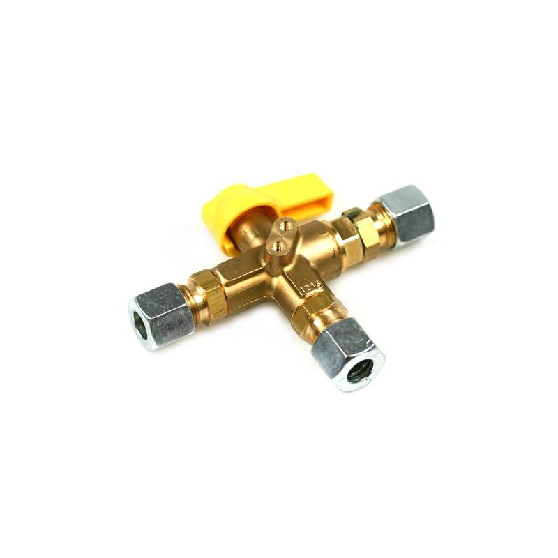 GOK Manuelles Umschaltventil RVS 10mm