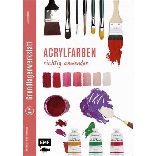 Grundlagenwerkstatt: Acrylfarben richtig anwenden
