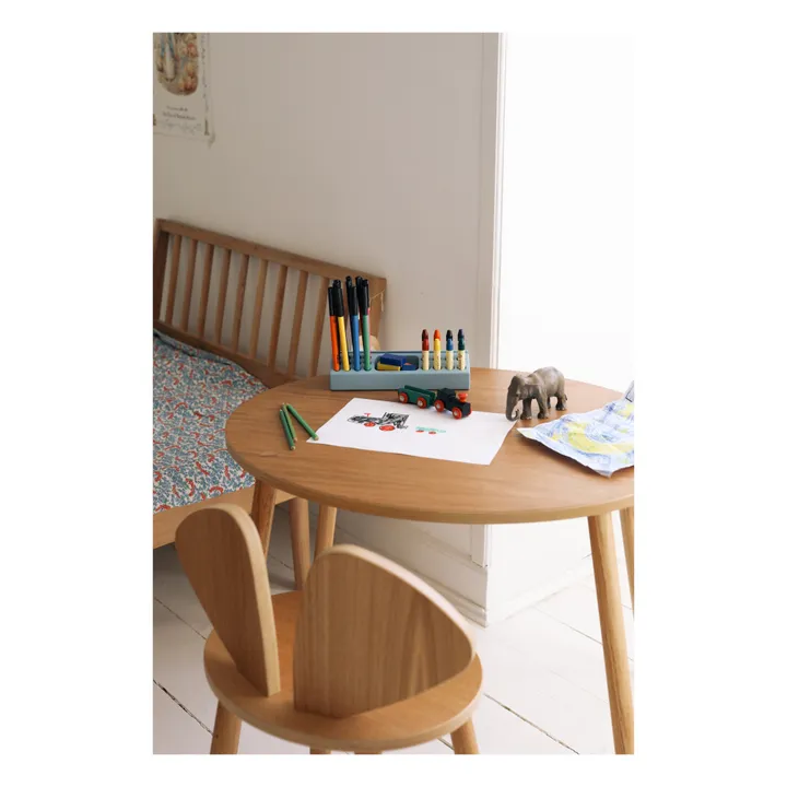 Nofred Porte crayon en bois de frêne | Beige