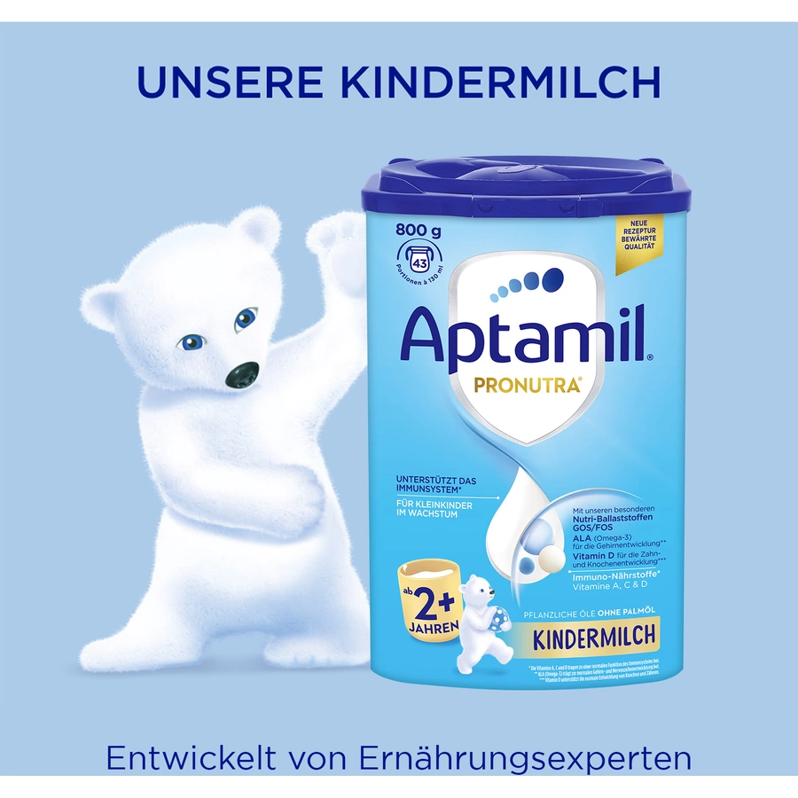 Aptamil Kindermilch 2+ Pronutra 6x 800g ab dem 2. Jahr