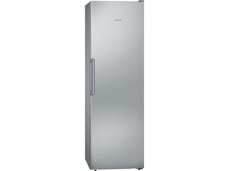 Siemens Gefrierschrank GS36NVIEP Rechts/Wechselbar, Silber Stand-Gefrierschrank