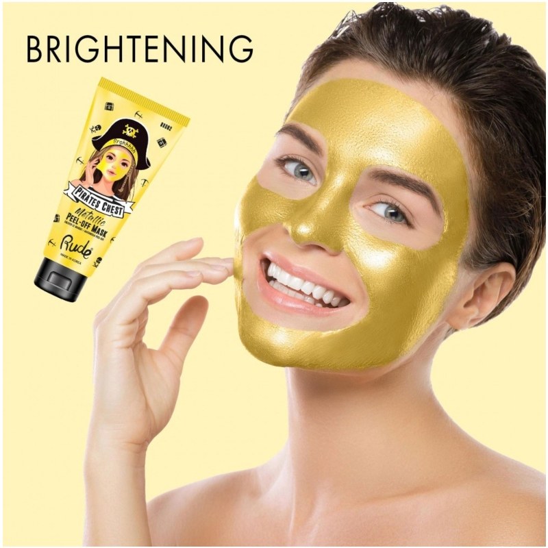 Rude Cosmetics Pirates Chest Peel Off Mask 60 ml - Brightening