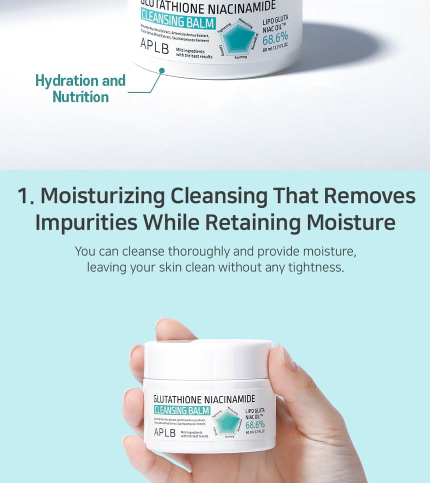 APLB - Glutathion Niacinamide Reinigende Balsem