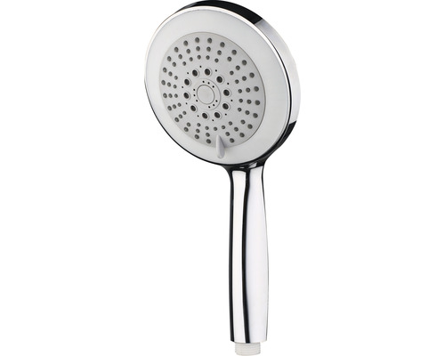 Basano Marsala handdouche Ø 13 cm met LED-verlichting, 3-voudig verstelbaar, chroom