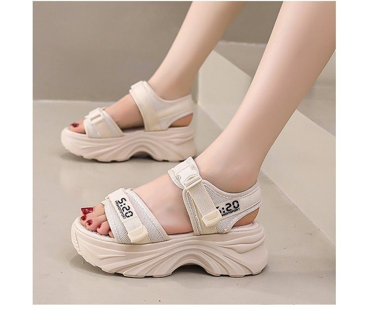 Asterisk - Platform Mesh Sandalen