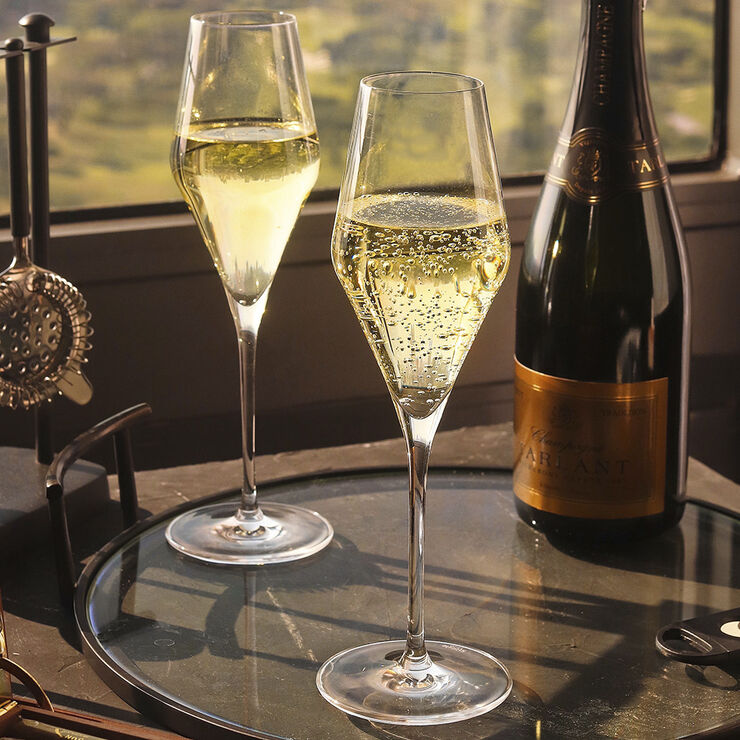 Stölzle Lausitz Champagneglas Quatrophil 290ml, 6 STK Klar