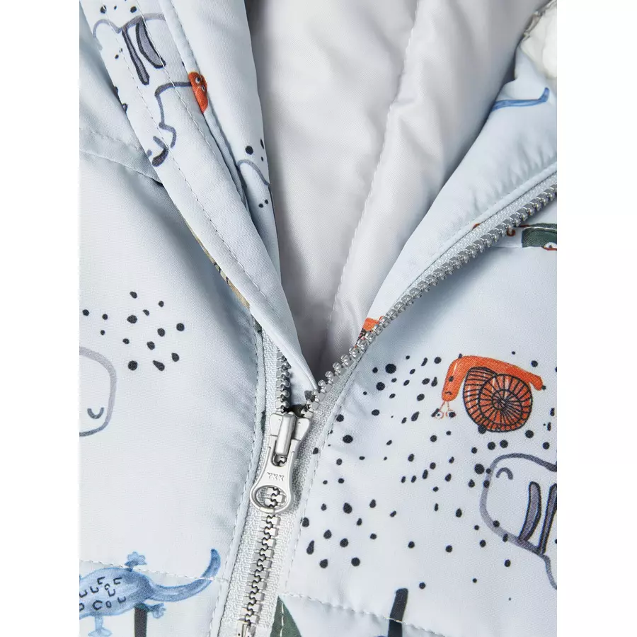 name it Outdoorjacke Nbmmax Lucas Pearl Blue