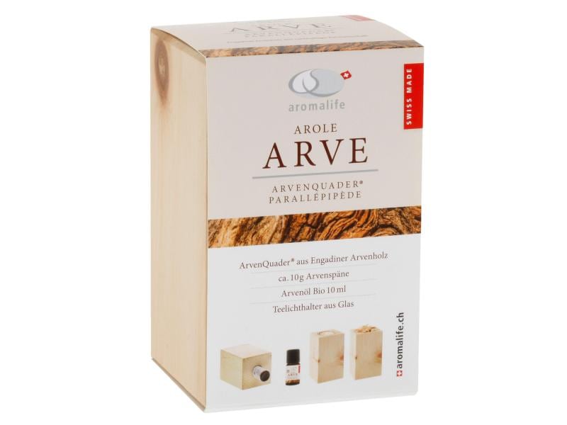 Aromalife ARVE Arvenquader Duftspender