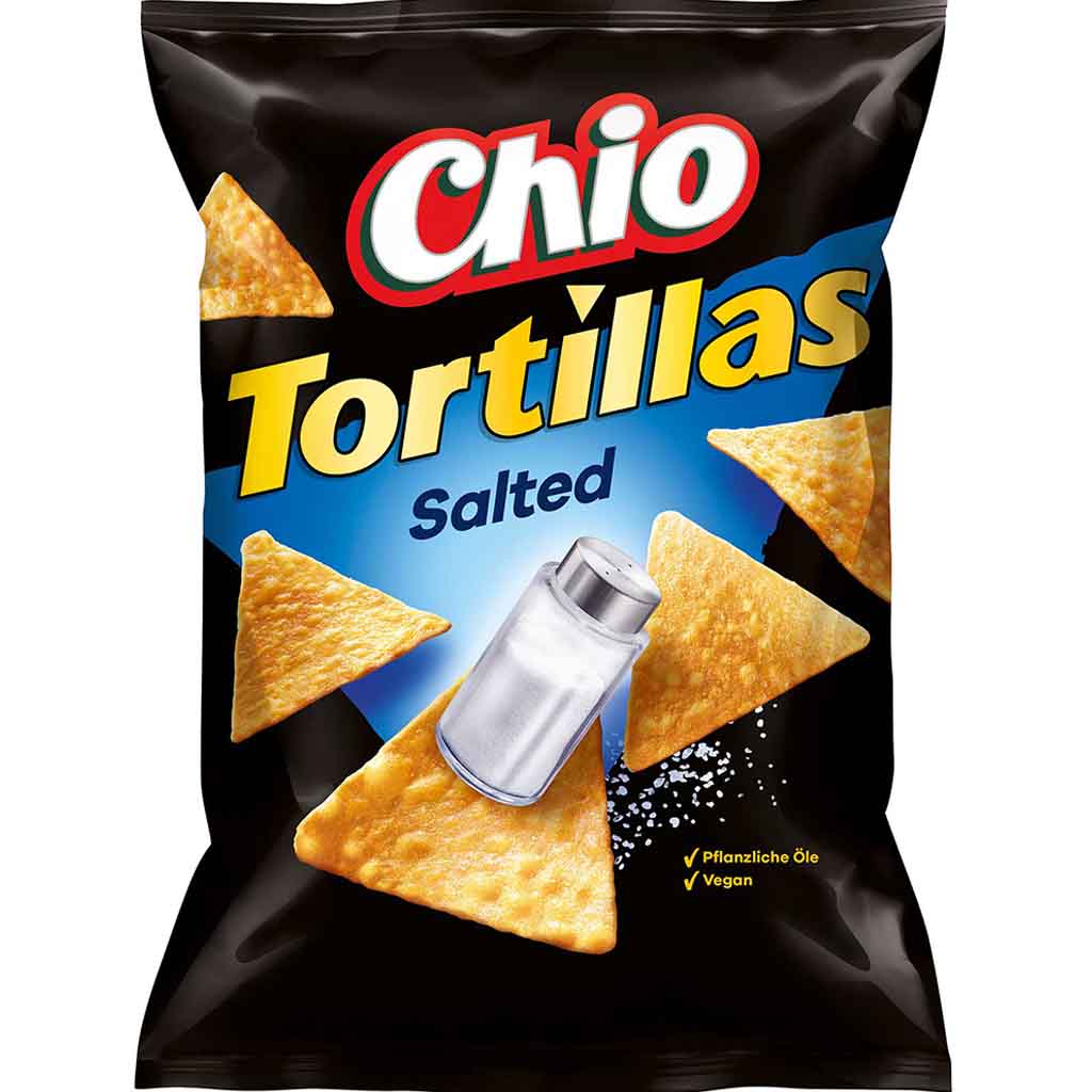 Chio Tortillas Salted 110g MHD:24.3.25