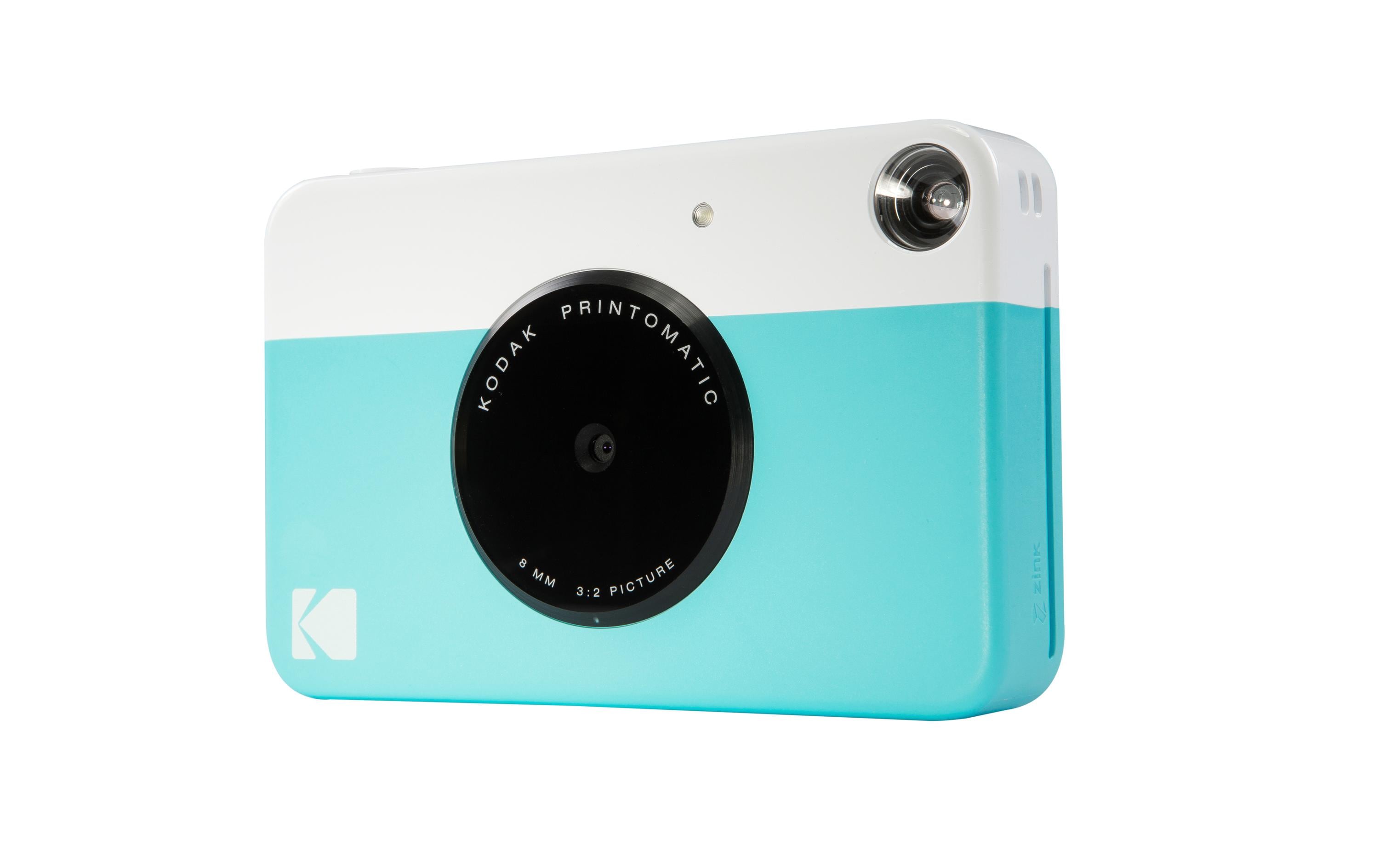 Fotokamera Printomatic Blau<br>Aufnahme und Abzug im Handumdrehen