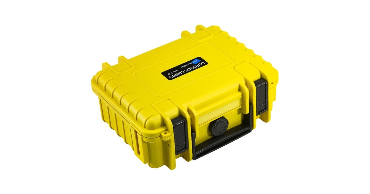 B&Woutdoor.case type 500 SI koffer  (Geel)