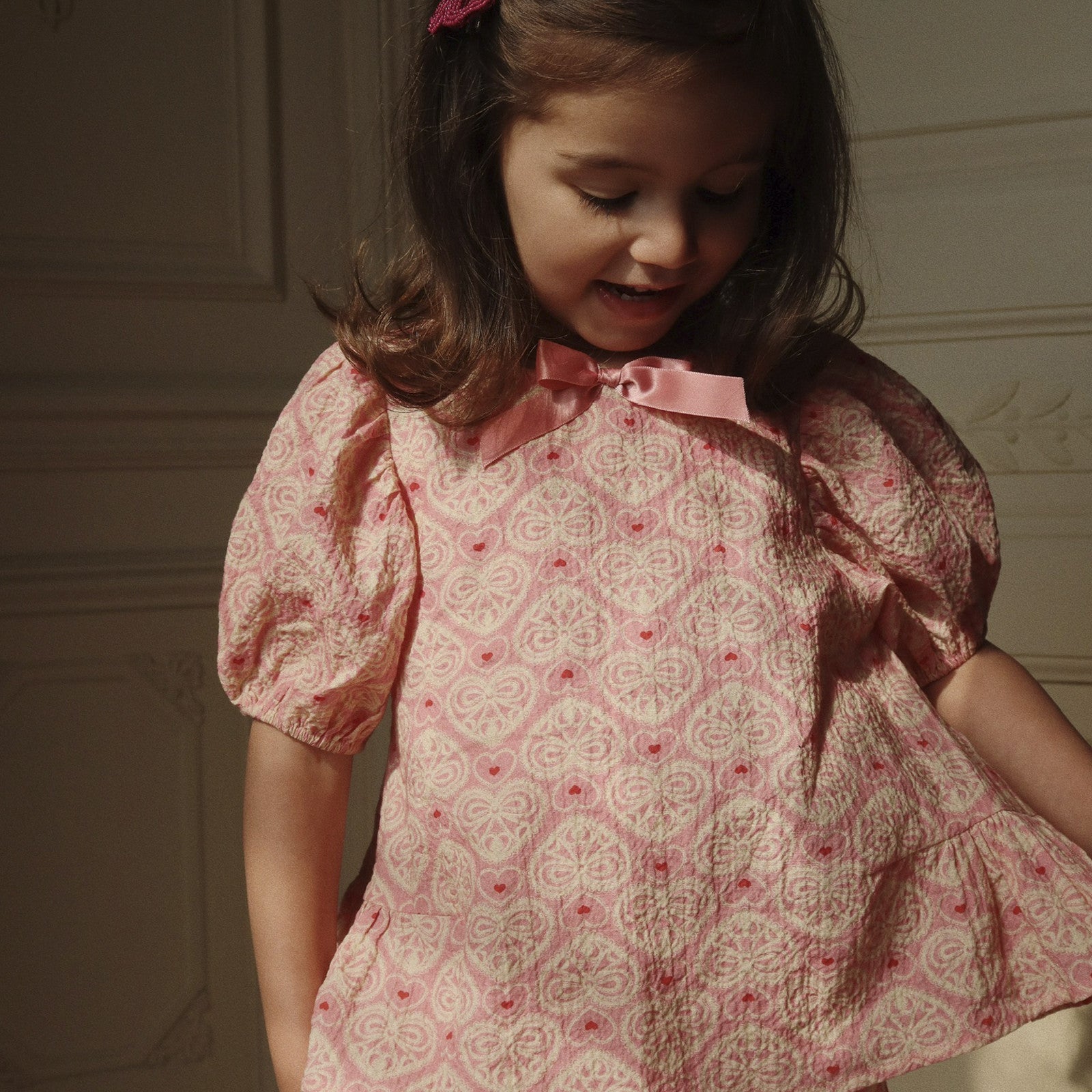 Bluse Ava Lacy Pink
