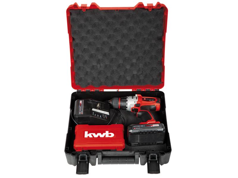 Einhell Akku-Schlagbohrschrauber TE-CD 18/2 Li-i  22 Kit mit Akku und Ladegerät