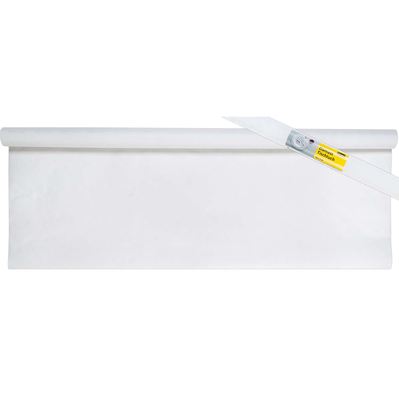 Papiertischdecke - weiß - 10 Meter Rollenlänge