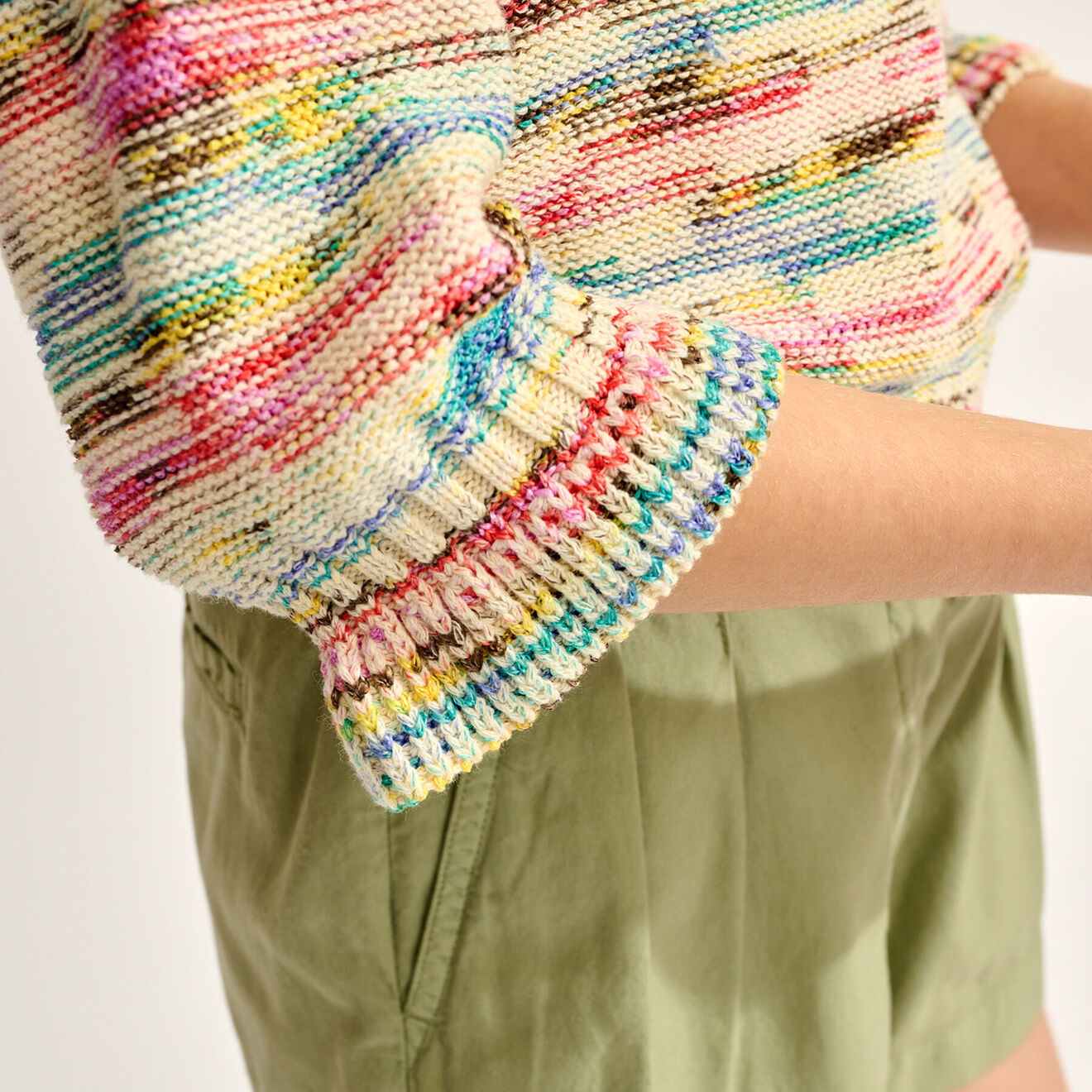 Bellerose Pull Getxo tricoté multicolore